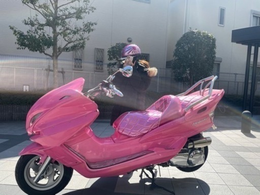 マジェスティ　カスタム　ピンク　ギャル仕様