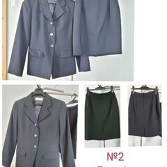 №2  リクルートスーツ　２点セット　Msize