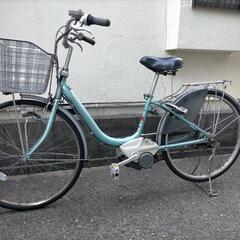  本日早期価格 電動自転車 バッテリー2個あり タイヤ整備前提 試乗済♪お話早い方優先の画像