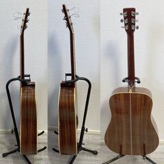 ★音出し確認済★アリア　ARIA　W200　W-200　アコースティックギター　アコギ  ギター フォーク　ビンテージ★B0CM0304の画像