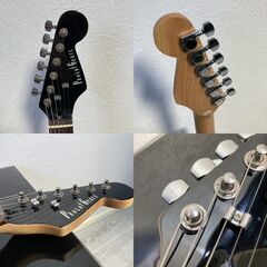 ★音出し確認済★Photo Genic　フォトジェニック　エレキギター　ST-180　HBK　エレキギター ストラト 入門モデル★B0CM0305の画像