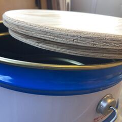 ペール缶が椅子になるフタ(座面）①の画像