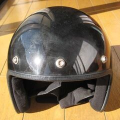ジェットヘルメット　黒