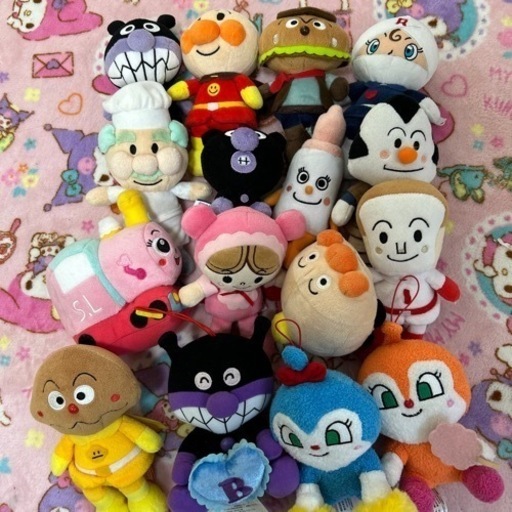 プリちぃビーンズ それいけアンパンマン ぬいぐるみ