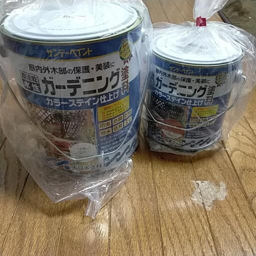 【取引中】水性ガーデニング塗料カラーステイン ステイン仕上げ\n\n