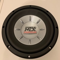 値下げ！MTX サブウーハー&パワーアンプセット 外箱、アンプ取説有りの画像