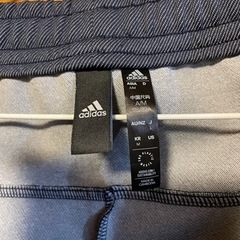 adidasジャージ下新品（メンズ・グレー・Lサイズ）の画像