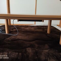 こたつテーブルの画像