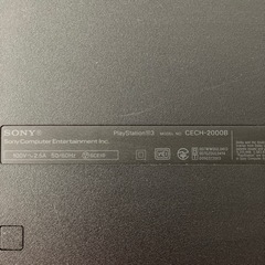 PS3 プレステ3 250GBグラセフ5セット 純正コントローラー2個付きの画像