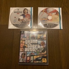 PS3 プレステ3 250GBグラセフ5セット 純正コントローラー2個付きの画像