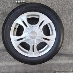 155/65r14　夏タイヤ４本セット　ホイール・ナット付