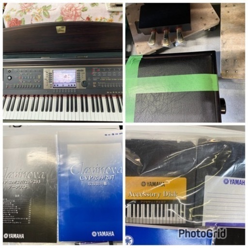 お薦め品‼️最高グレード‼️ヤマハ電子ピアノ クラビノーバCVP-207 2003年