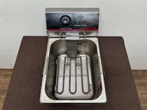 ダイシン　業務用　電気フライヤー　６L　卓上型　２０２１年製　店舗　飲食店　FL-DS6