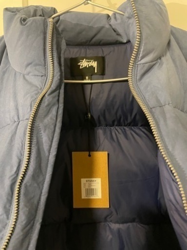 最終値下げstussy新作　ダウン Sサイズ