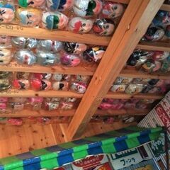 昭和30年代セルロイド「白馬童子・笛付」お面★山城新吾●当時品◎特有の色、造形はとても良い雰意気です◎の画像