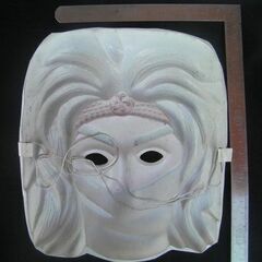 昭和30年代の懐かしいセルロイド製お面「白馬童子①」★山城新吾★特有の色、造形はとても良い雰意気です◎の画像