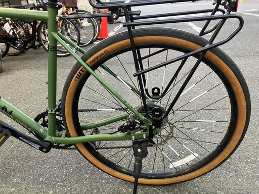 MARIN マリン NICASIO SE 56size (適応身長175cm~185cm) ディスクブレーキクロスバイク カーキ おし