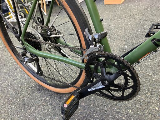 MARIN マリン NICASIO SE 56size (適応身長175cm~185cm) ディスクブレーキクロスバイク カーキ おし