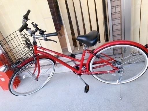 【引取】自転車26インチ 6段階ギア アサヒ