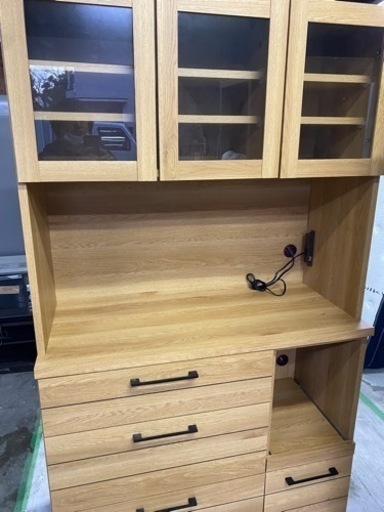 【美品】キッチンボード　キッチン収納　食器収納