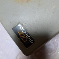 POLAROID　昭和レトロ　ポラロイドカメラ　古物の画像