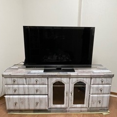 テレビ台、収納棚　（希望の方は3/15日頃までに）