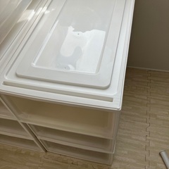 押入れ用収納ケース6個セットの画像