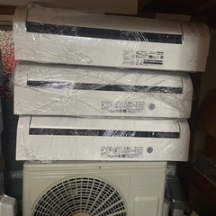家庭用中古エアコン販売　標準工事付きの画像