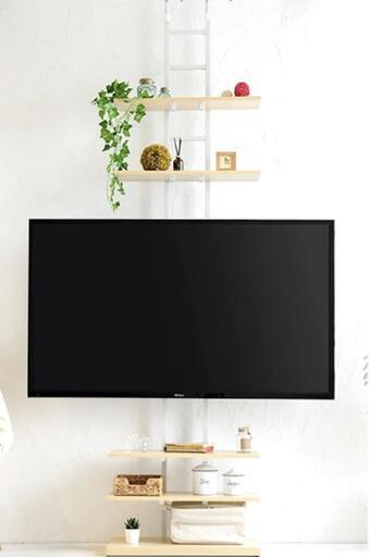 【新品同様】壁寄せテレビスタンド