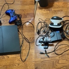 (受け渡し先決定)PS4本体 PSVRセット