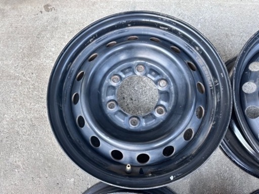 トヨタ純正 ハイエースホイル 15x6J
