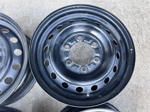 トヨタ純正 ハイエースホイル 15x6J