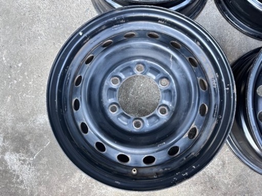 トヨタ純正 ハイエースホイル 15x6J