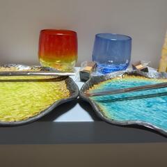 食器セット　お話し中