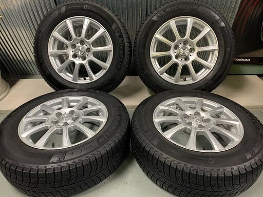 安心の調整済み★50プリウス　30プリウス　ウィッシュ　195/65R15　純正ナット対応　トヨタ車専用ホイール　岩手　盛岡市