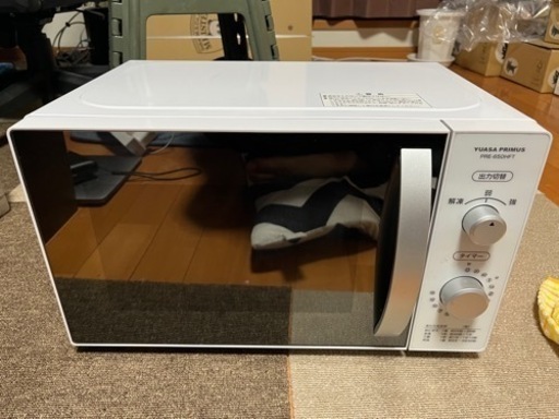 電子レンジ（状態良、傷・汚れ少）