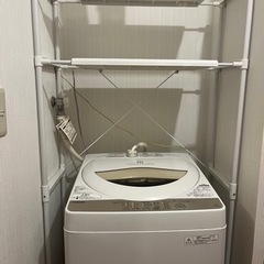 洗濯機上の棚
