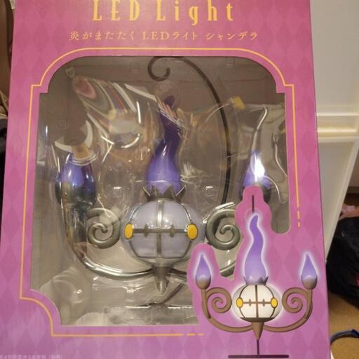 新品未開封品　ポケモン 炎がまたたく LEDライト シャンデラ