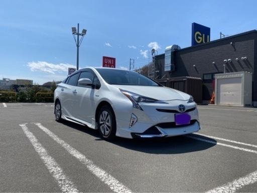 札幌引取り限定　プリウスモデリスタアイコニックLED付フロントスポイラー中古美品