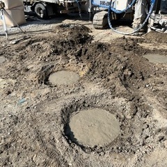 地盤改良工事　従業員募集　ワンルーム社宅ありの画像