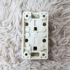★お好きなもの３点選べます★未使用 露出コンセント 2口 DIYの画像