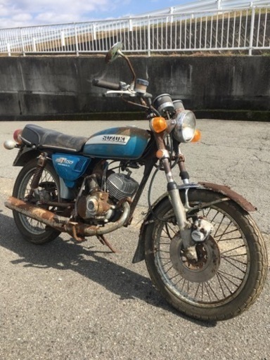 スズキ　GT100   部品取り、ベース車
