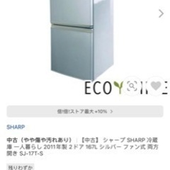 冷蔵庫無料であげる，一階に住んでいるので、駐車自由
