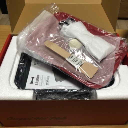 【未使用新品】BRUNO コンパクトホットプレート