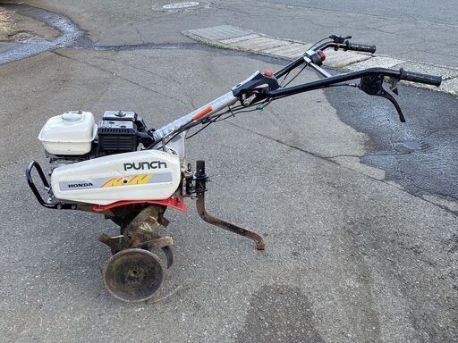 現物確認 初期不良対応OK 整備済 ナタ爪程度良く 仕事率大 ホンダ パンチ 4馬力 耕運機 F401 前2後1速 取説も見れる