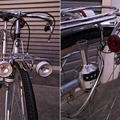 未使用(新車)【日米富士「ブラックトップ」BT5】スーパーカー自転車以前の青年向けサイクリング車！昭和レトロ 問屋発掘モノの画像