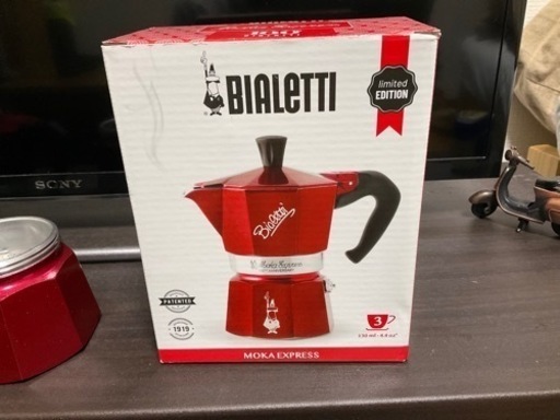 【美品】限定カラーBIALETTI ビアレッティ エスプレッソメーカー