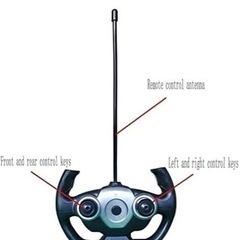 【新品】ZHANGL RC市内バス電気自動車キッズリモートコントロールカー旅客バスのおもちゃのLEDライトボーイズ・ガールズできるオープンザ・ドアラジコンカー子供の教育玩具の画像
