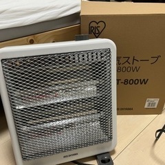アイリスオーヤマ 電気ストーブ ヒーター EHT-800W ホワイト