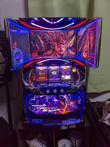パチスロ実機・鉄拳4デビルバージョン